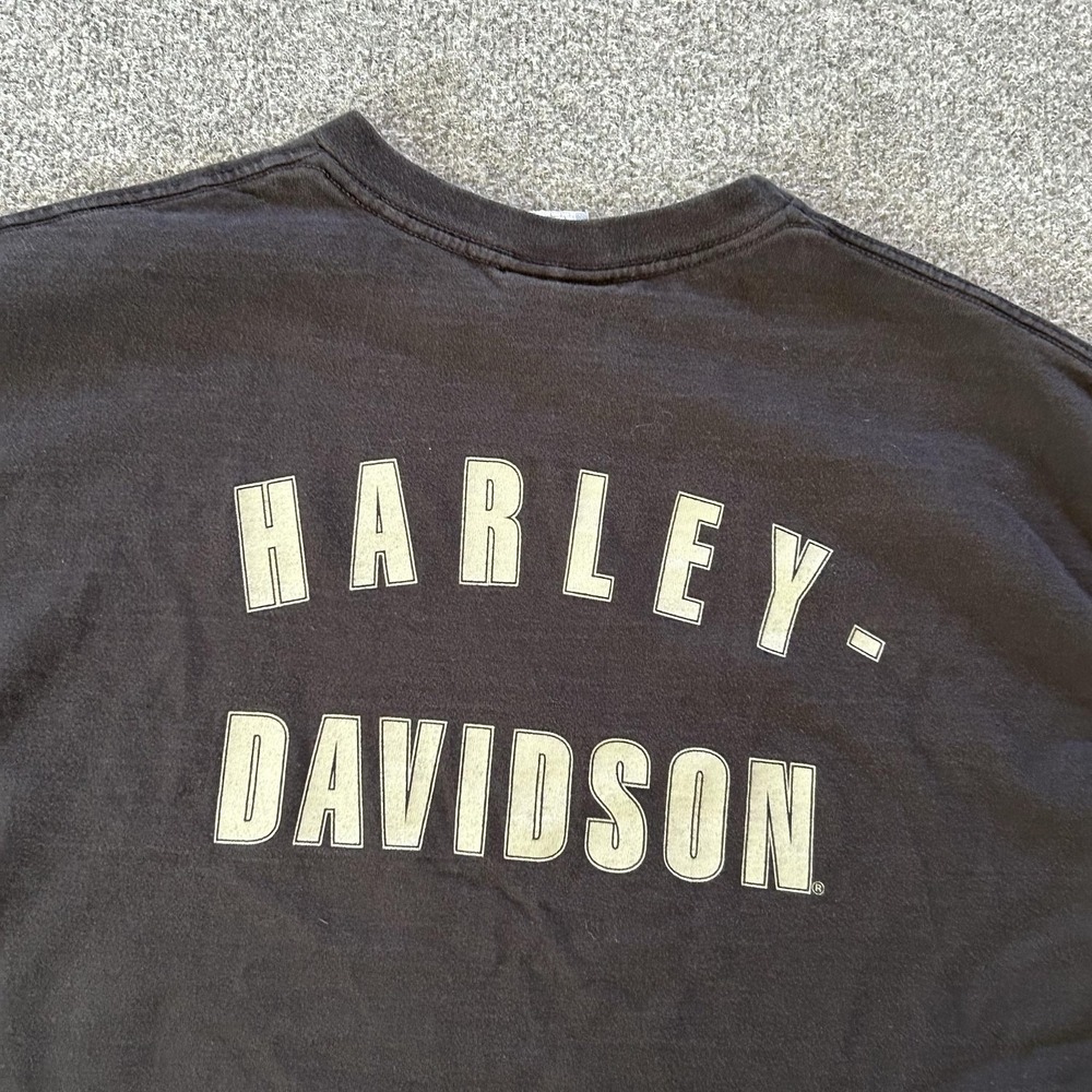 Vintage Harley-Davidson Shirt Mens XL Black 95th Anniversary Graphic Tee‎ USA - Picture 7 of 9